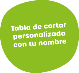 Tabla de cortar personalizada con tu nombre